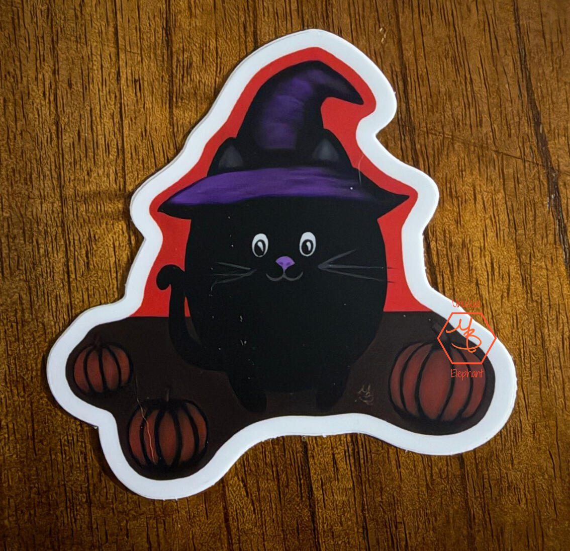 Witchy Cat Sticker